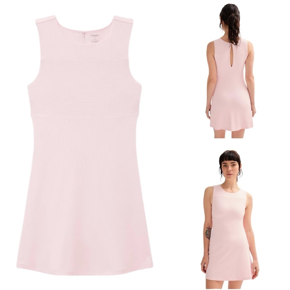 NWT! GIRLFRIEND COLLECTIVE Gumdrop Lucia Sleeveless Mini Dress. Size XXL.